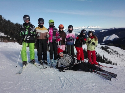 Lyžiarsky výcvik - deň #3