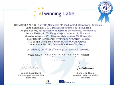 You have the right to be the right child!