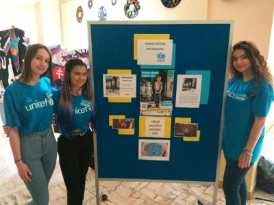 "Týždeň modrého gombíka" na našej škole