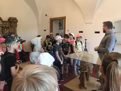 Tretiaci navštívili Archeopark v Hanušovciach nad Topľou