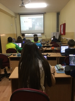 Práca s programom Google Earth na hodine geografie